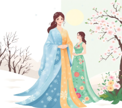 Урок 132. Зимата, пролетта и детето, Елисавета Багряна